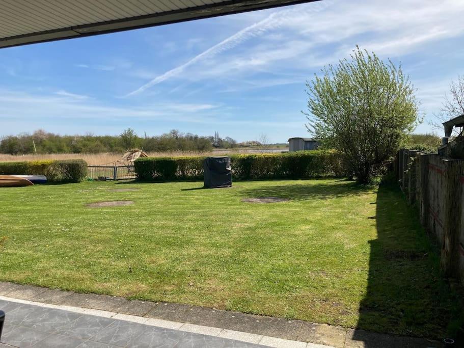 Ferienwohnung Nr. 1 Terrasse Bodden Kanu Bootssteg Zudar Εξωτερικό φωτογραφία